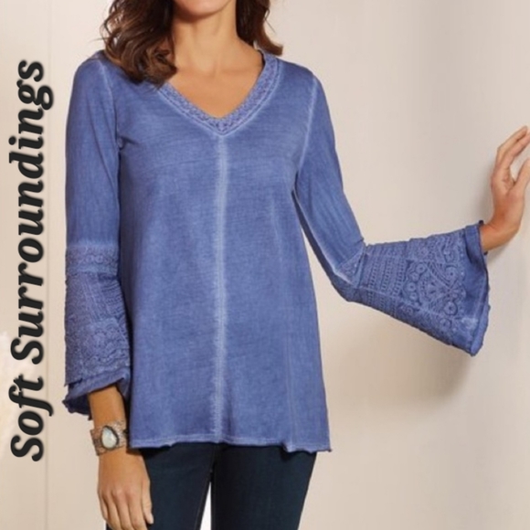 Soft Surrounding Jordan Creek Tunic Top - Picture 1 of 9